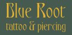 Blue root tattoo